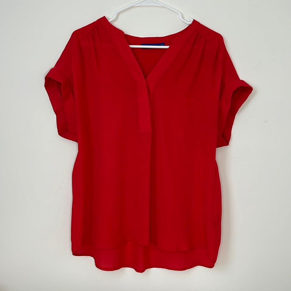Apt. 9 Red Blouse